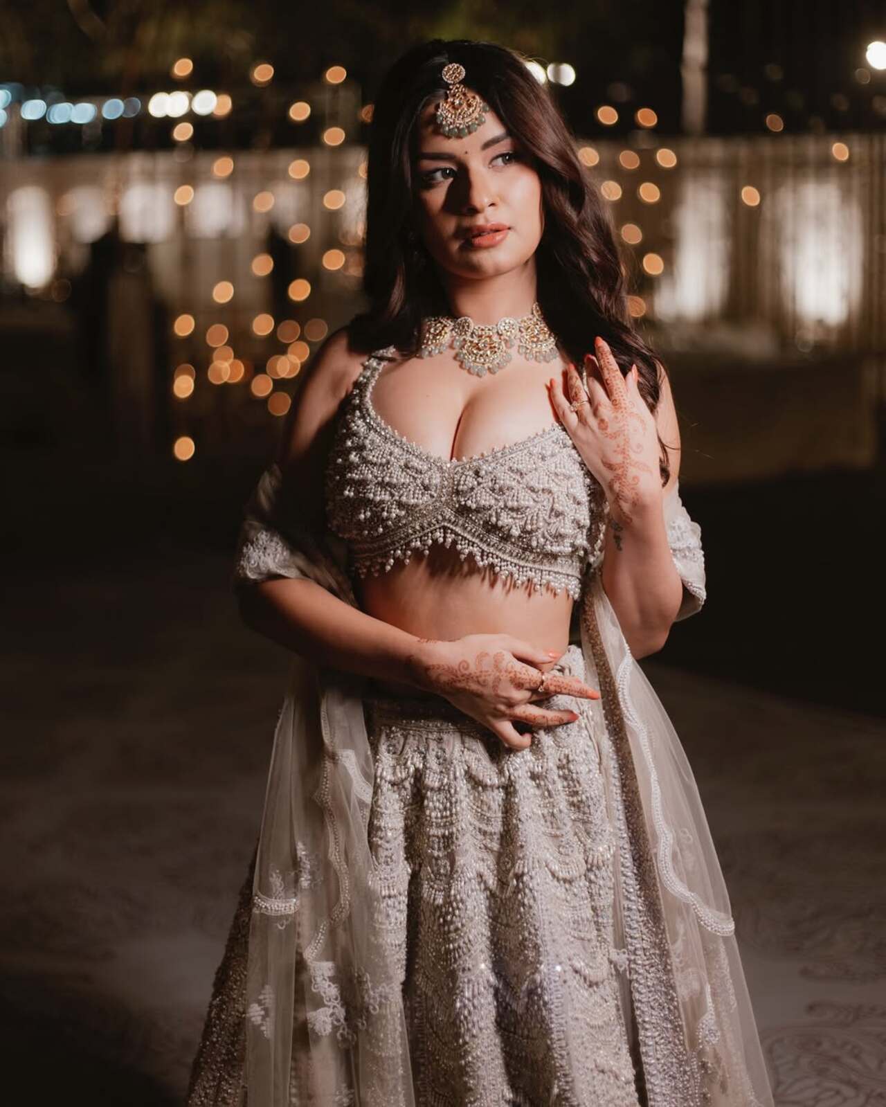 Hosting a Diwali party at home? Avneet has a pretty lehenga for the eve